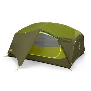 Nemo Aurora Tent and Footprint 3 Person in Nova Green